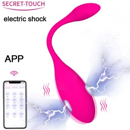 App Electric Shock Vibrator Woman Wireless Remote Control G-Spot  Wear Rechargeable Vibrator With Female Stimulator USB Sex Toys