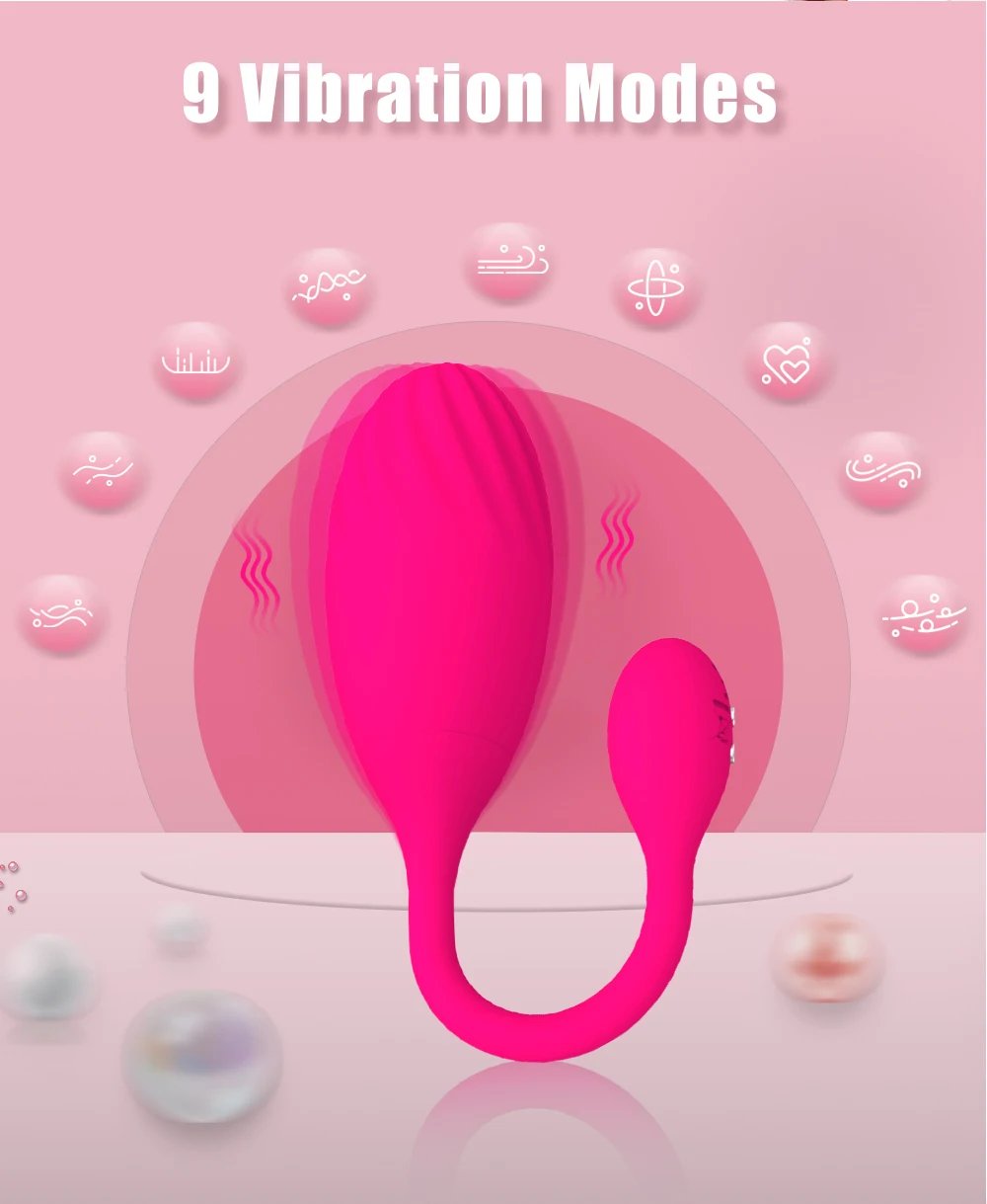 App Control Egg Vibrators For Women Wearable Vibrating G Spot Dildo Vaginal Kegel Ball Vibrator Phone Remote Sex Toys Femme App Control Egg Vibrators For Women Wearable Vibrating G Spot Dildo Vaginal Kegel Ball Vibrator Phone Remote Sex Toys Femme