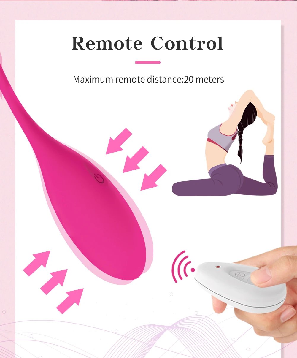 App Control Egg Vibrators For Women Wearable Vibrating G Spot Dildo Vaginal Kegel Ball Vibrator Phone Remote Sex Toys Femme App Control Egg Vibrators For Women Wearable Vibrating G Spot Dildo Vaginal Kegel Ball Vibrator Phone Remote Sex Toys Femme