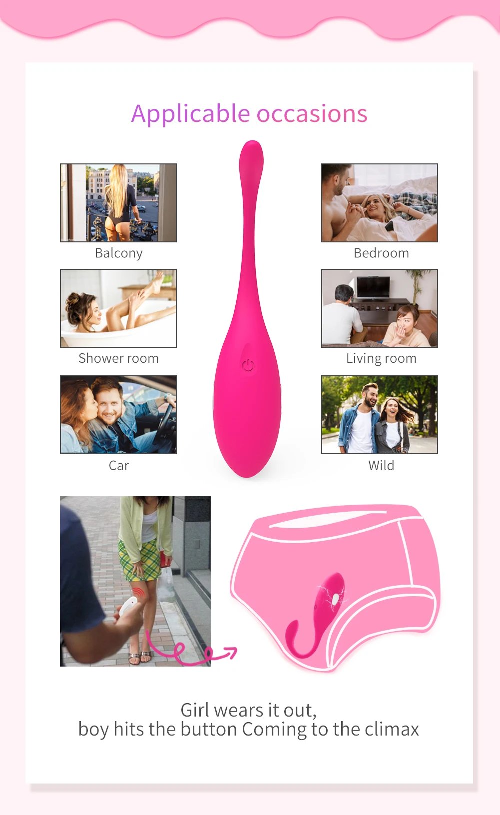 App Control Egg Vibrators For Women Wearable Vibrating G Spot Dildo Vaginal Kegel Ball Vibrator Phone Remote Sex Toys Femme App Control Egg Vibrators For Women Wearable Vibrating G Spot Dildo Vaginal Kegel Ball Vibrator Phone Remote Sex Toys Femme