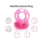 Vibrating Cock Ring Vibrator Silicone Penis Ring with Clit Stimulator Intimate Sex Toys Men Long Lasting Stronger Vibrators Ring - Image 6