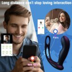 Male Dildo Prostate Massager Bluetooth APP Vibrator for Men Gay Anal Plug Wireless Remote Butt Plug Adult Sex Toy for Couples - Image 3