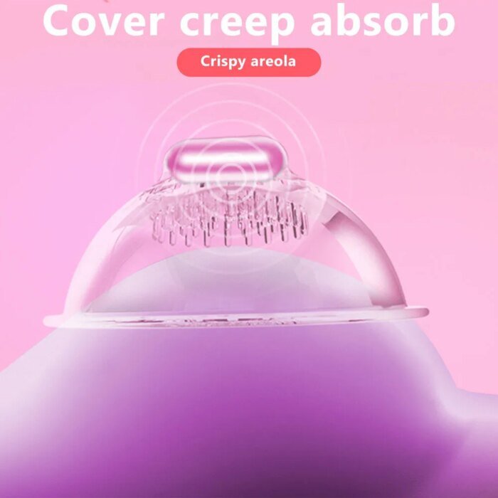 Breast​ Enlargement Vagina Vacuum Pump Cover Clitoris Sucker Women Nipple Stimulation Licking Vibrator Chest Masturbator Sex Toy - Image 3