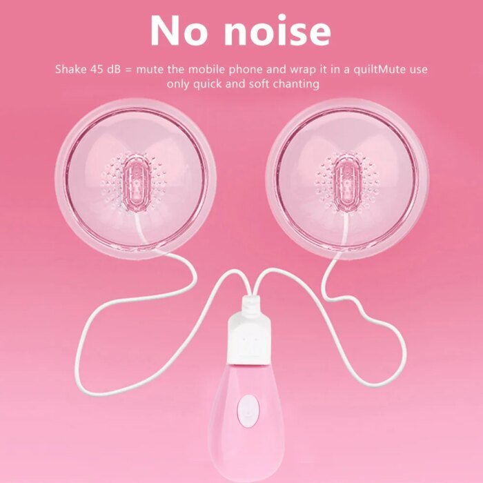 Breast​ Enlargement Vagina Vacuum Pump Cover Clitoris Sucker Women Nipple Stimulation Licking Vibrator Chest Masturbator Sex Toy - Image 4