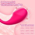 Wireless Control Vibrator APP Remote Control Dildo Panties Wear Vibrating Egg G Spot Clit Stimulator Massager Sex Toys for Women - Image 2