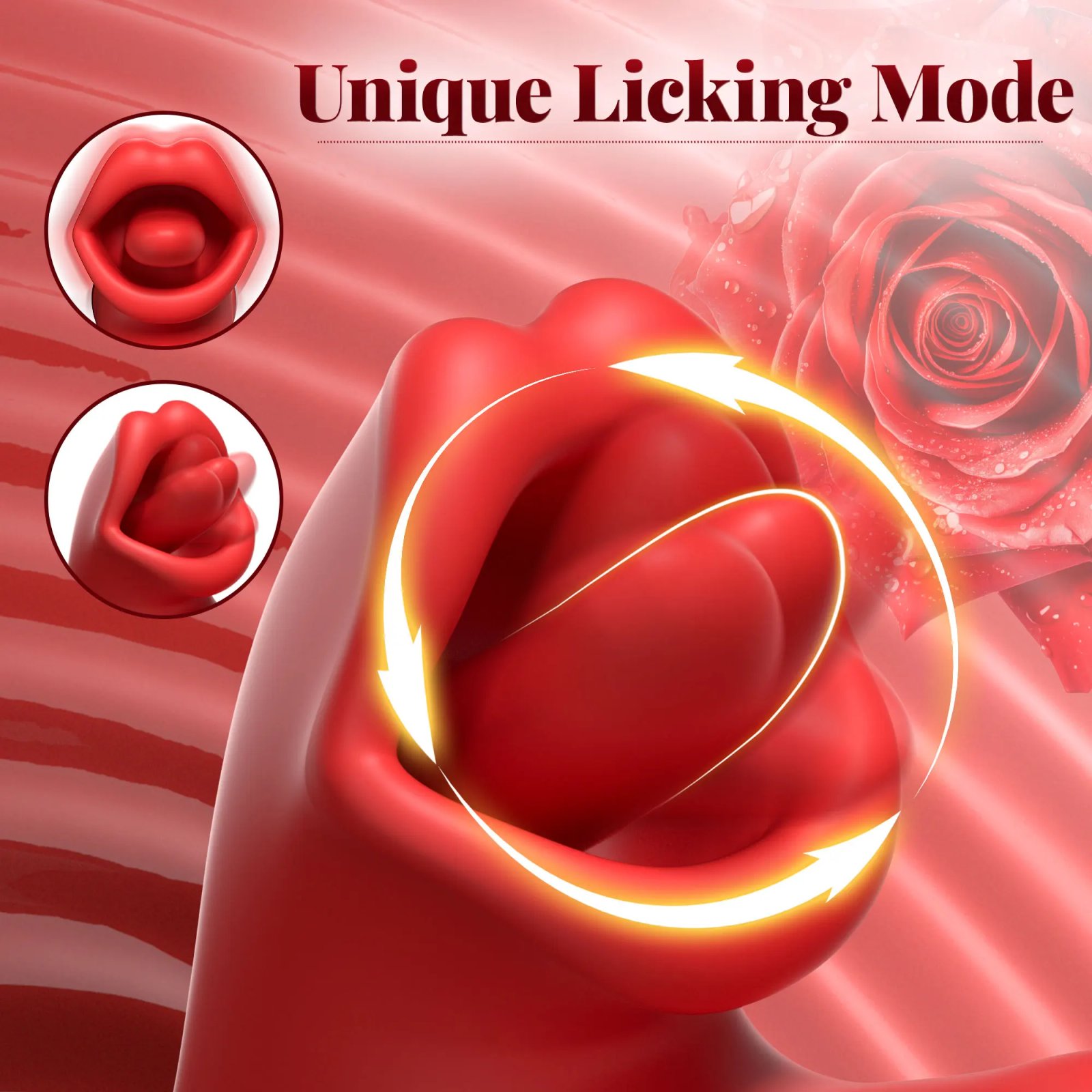 2 in 1 Tongue Thrusting Dildo Vibrator for Women 360 Rotating Clitoris Licking Flapping Adult Sex Toys Couple Female Masturbator