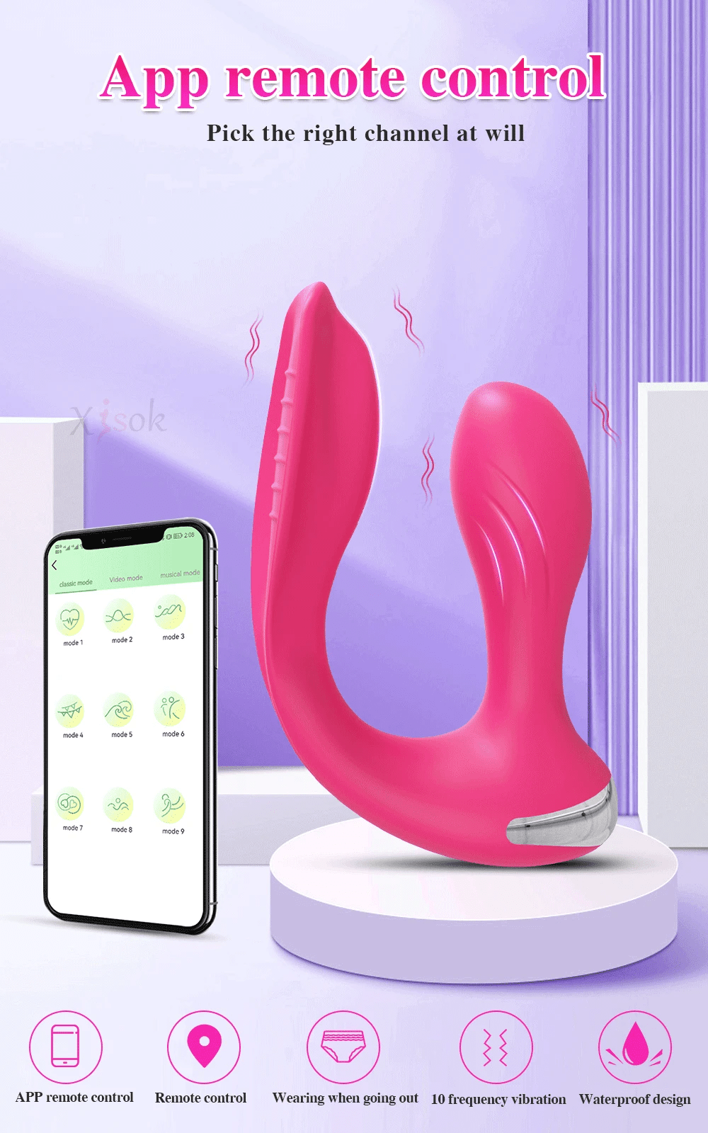 2 in 1 Sex Toys Anal Plug Penetration Vagina Vibrator Masturbation Tools for Couple Anal Masturbator Butt Plug Vibrating 18