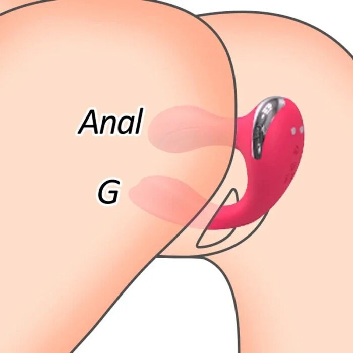 2 in 1 Sex Toys Anal Plug Penetration Vagina Vibrator Masturbation Tools for Couple Anal Masturbator Butt Plug Vibrating 18 - Image 3