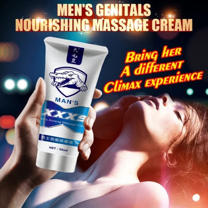 50ml Male Penis Enlargement Cream Pene Erection Aphrodisiac Essential Oil Sex Delay Dick Growth Thicken Massage Lubricant - Image 2