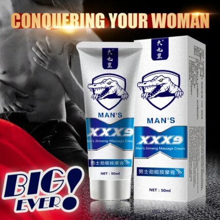 50ml Male Penis Enlargement Cream Pene Erection Aphrodisiac Essential Oil Sex Delay Dick Growth Thicken Massage Lubricant