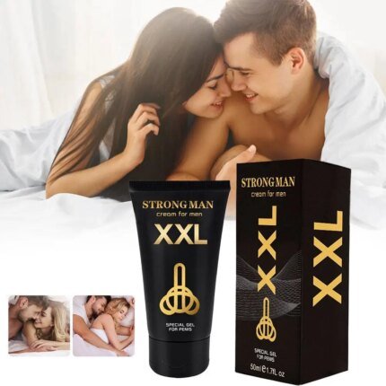 50ml Strong Man Titanium Gel Xxl Cream Penis Enlargement Cream Increase Growth Dick Size Extender Sexual Products Sex Shop