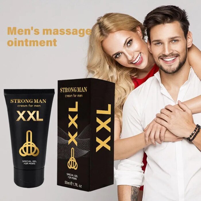 50ml Strong Man Titanium Gel Xxl Cream Penis Enlargement Cream Increase Growth Dick Size Extender Sexual Products Sex Shop - Image 5