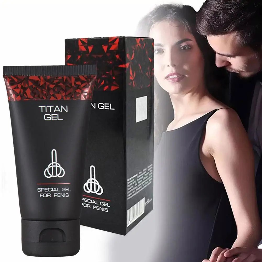 Male Penis Enlargement Gel for Titan Big Dick Erection Aphrodisiac Sex Products Cock Massage Enhancer Adult Sex Care 50ML