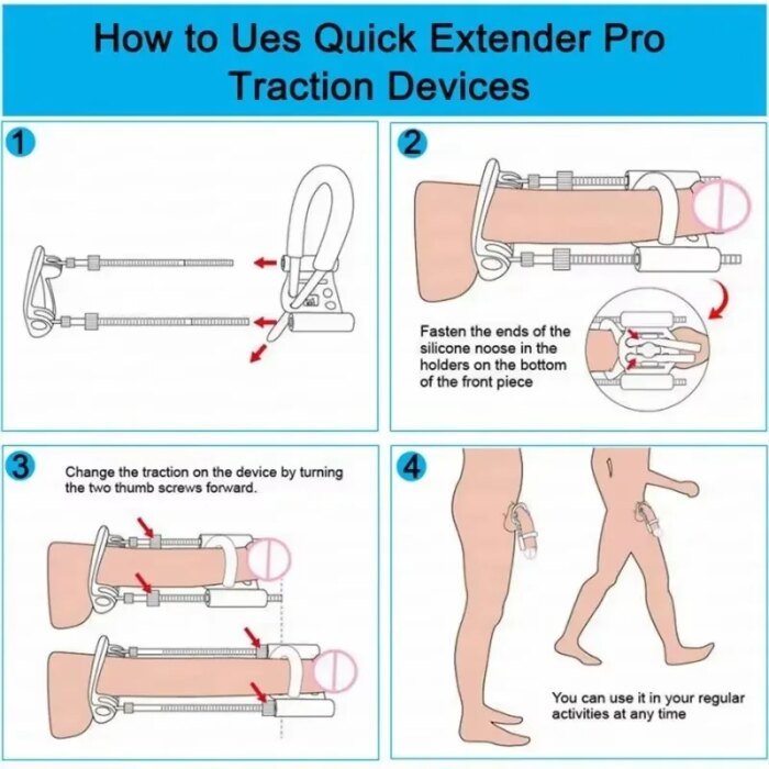 YUKUI Sex tool Penis extension expands edge stretcher pump sex toy Male penis length extension suitable for male sex toys 18+ - Image 4