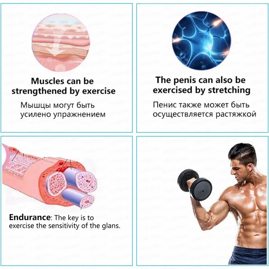 YUKUI Sex tool Penis extension expands edge stretcher pump sex toy Male penis length extension suitable for male sex toys 18+