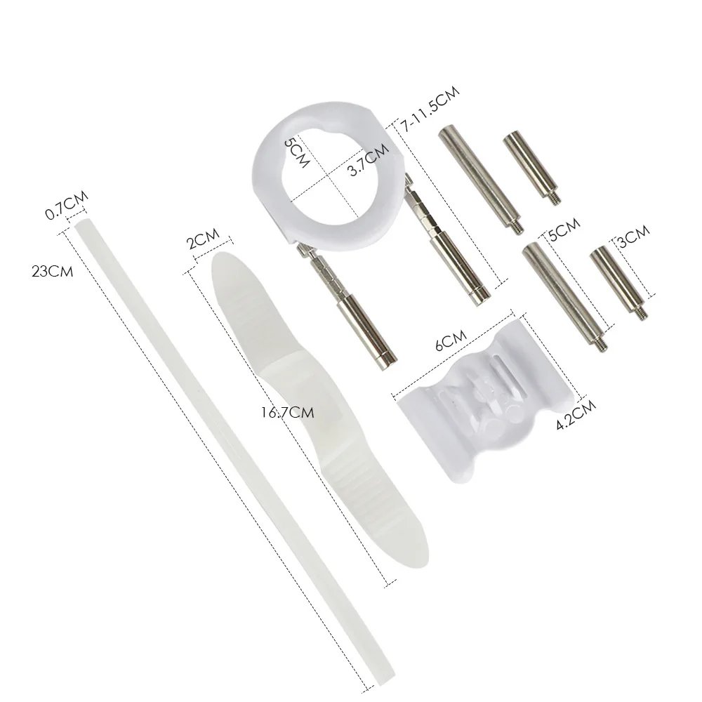 YUKUI Sex tool Penis extension expands edge stretcher pump sex toy Male penis length extension suitable for male sex toys 18+