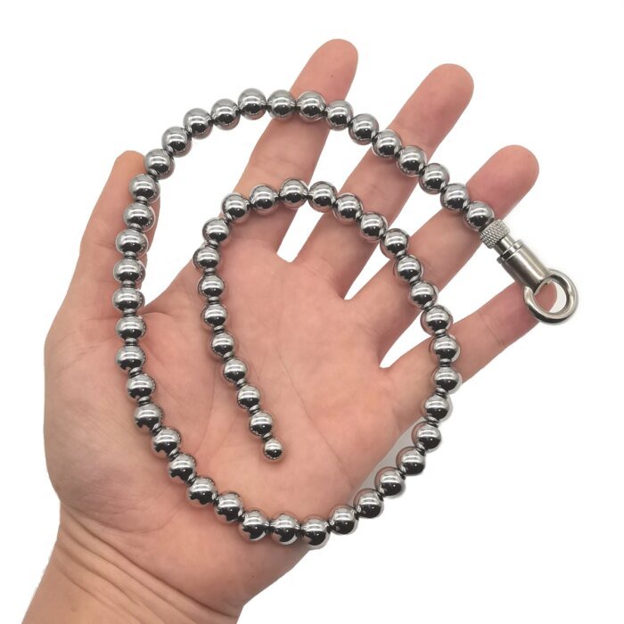 30/50cm Super Long Stainless Steel Urethral Catheter Dilator penis plug Insert Horse Eye Stimulation Sounds Beads Male Sex Toys - Image 5