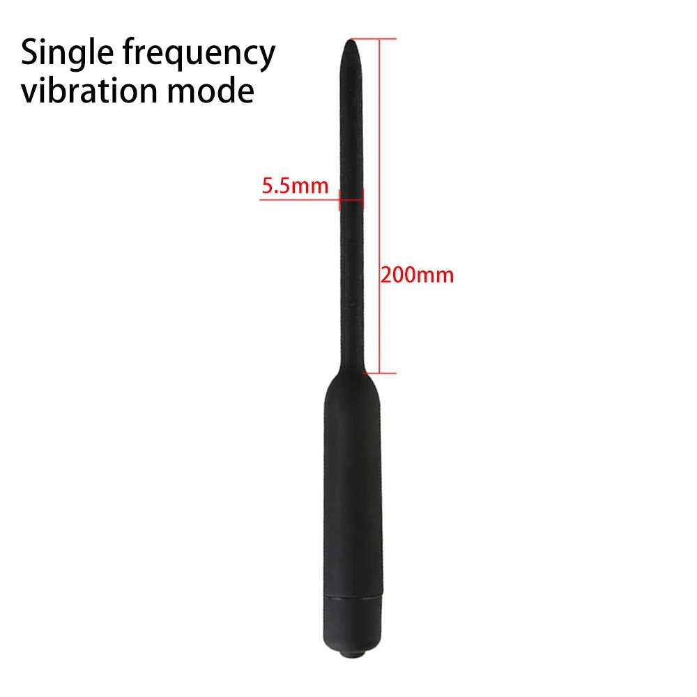 10 Frequency Urethral Vibrator Catheter Penis Plug Sex Toy for Men Vibrating Urethral Plug Penis Insertion Urethra Sound Dilator 10 Frequency Urethral Vibrator Catheter Penis Plug Sex Toy for Men Vibrating Urethral Plug Penis Insertion Urethra Sound Dilator
