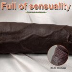 48.5cm Double Head Dildo Realistic Longer Penis Anal Vaginal Stimulator Liquid Silicone Sex Toys for Lesbian Couples Gay Men - Image 6