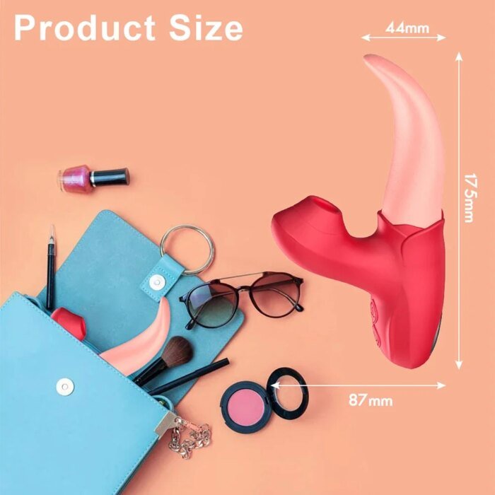 Tongue Licking Vibrator Female Masturbator G Spot Clitoris Stimulator Dildo Nipple Massager Erotic Machine Sex Toy for Woman 18+ - Image 6