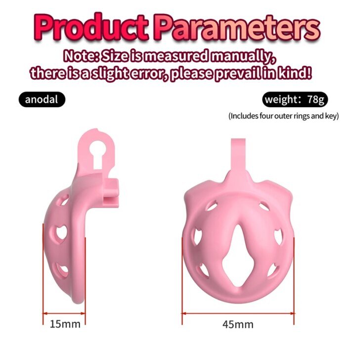 Chastity Cage Penis Ring Cock Cage Fetish Sissy BDSM Sex Toys for Men Gay Adult Fetish Gear Male Urethral Train Chastity Device - Image 5