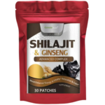 Hot sale 30 Patches Shilajit & Ginseng Supplement - Provides Energy and Endurance, Enhances Brain & Memory, Immune Support