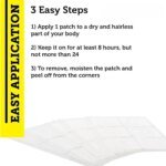 30 Patches Korean Red Panax Ginseng Transdermal Patches with Ginkgo Biloba Energy, Performance Focus for Men & Women - Image 3