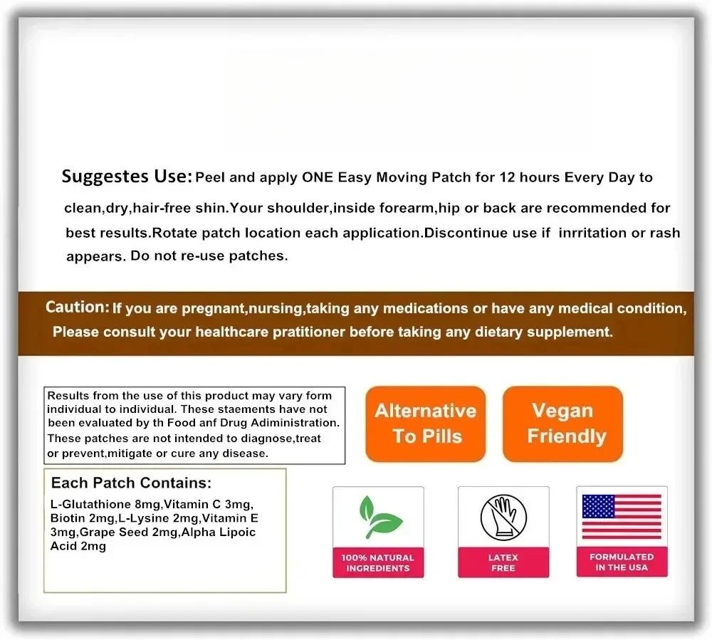 643981-cdkgpz.jpg 30 Patches Korean Red Panax Ginseng Transdermal Patches with Ginkgo Biloba Energy, Performance Focus for Men & Women - Image 4