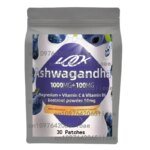 High quaityt Organic Ashwagandha 2100mg Patch - Stress Relief, Mood & Immune Support, Thyroid Aid free shipping