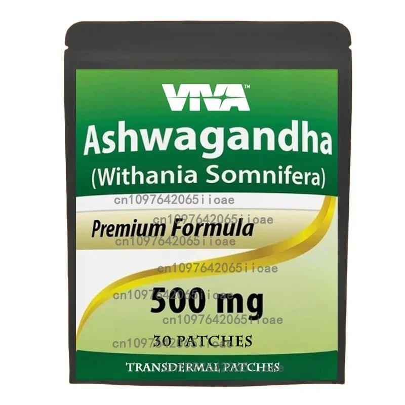 30 Patches Ashwagandha Root Transdermal Patches Energy Stress and Mood Support 30 Patches Ashwagandha Root Transdermal Patches Energy Stress and Mood Support