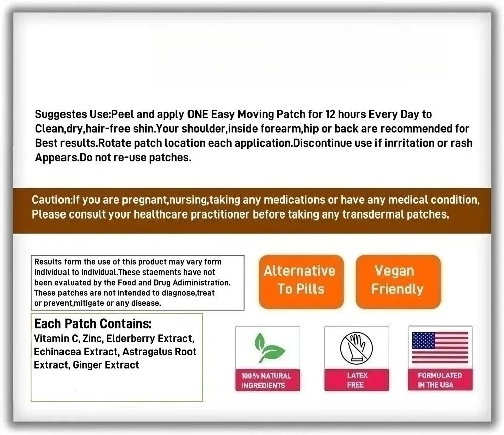 30 Patches Ashwagandha Root Transdermal Patches Energy Stress and Mood Support 30 Patches Ashwagandha Root Transdermal Patches Energy Stress and Mood Support