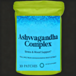Ashwagandha Complex Transdermal Patches for Stress, Mood & Energy Support with Probiotics & Ginger Root 30 Patches