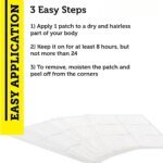 Ashwagandha Complex Transdermal Patches for Stress, Mood & Energy Support with Probiotics & Ginger Root 30 Patches - Image 4