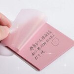 50 Sheets Creative Transparent PET Memo Pad Posted It Sticky Notes Planner Sticker Notepad School Supplies Students Stationery - Image 3
