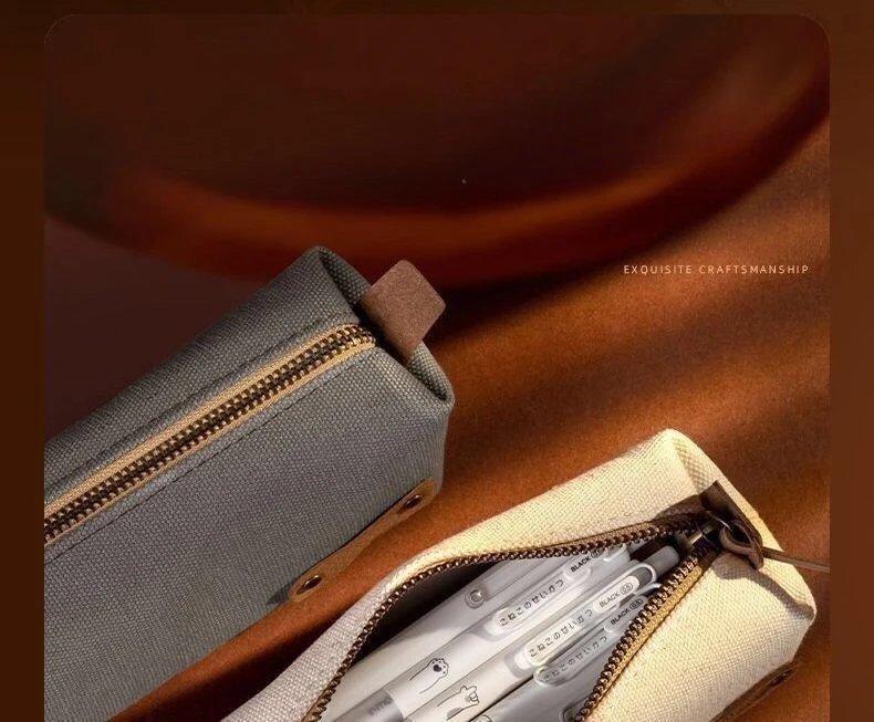 New Pencil Bag Large Capacity Stationery Box Portable Desktop Storage Pencil Case for Middle and High School Students