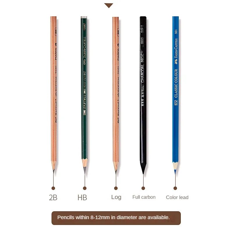 Double Hole and One Hole Pencil Sharpener Creative Transparent Pen Knife Kid Student Cutting Stationery School Supplies