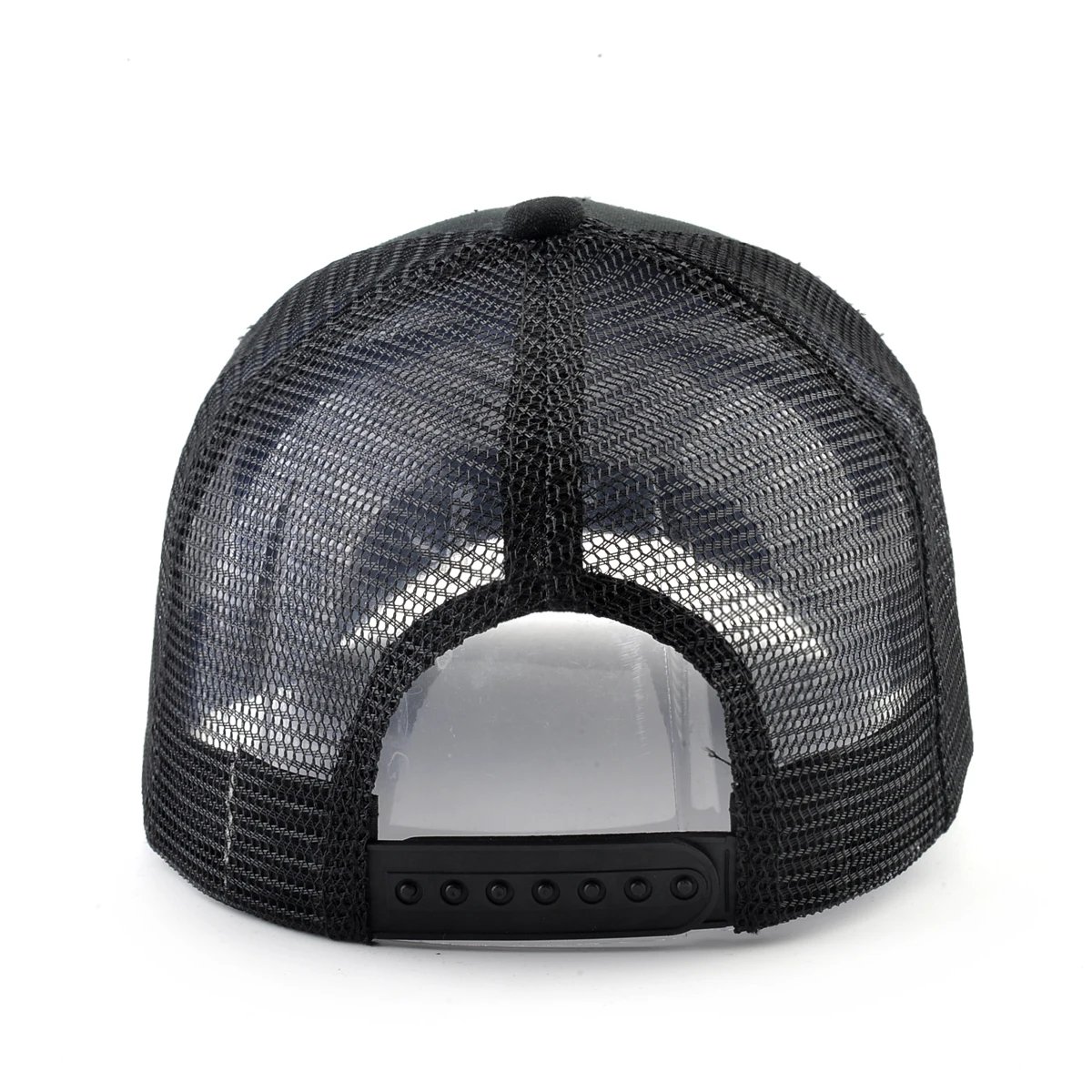 Fashion Trucker Caps With Embroidery Goat Patch Four Seasons Snapback Baseball Cap For Men Women Adjustable Visor Hat