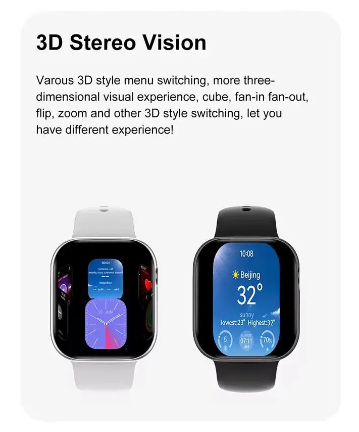 New For Apple GPS Watch 10 Smart Watch Men HD AMOLED Memory Music 3D Surround Bluetooth Call Waterproof Smartwatch IW10 Woman