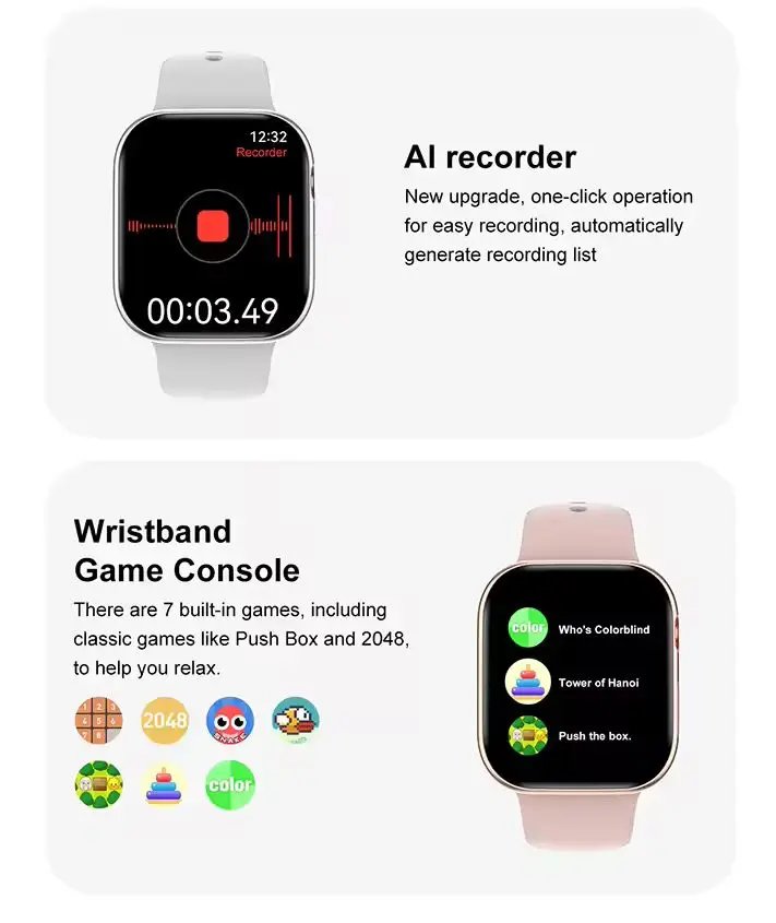 New For Apple GPS Watch 10 Smart Watch Men HD AMOLED Memory Music 3D Surround Bluetooth Call Waterproof Smartwatch IW10 Woman